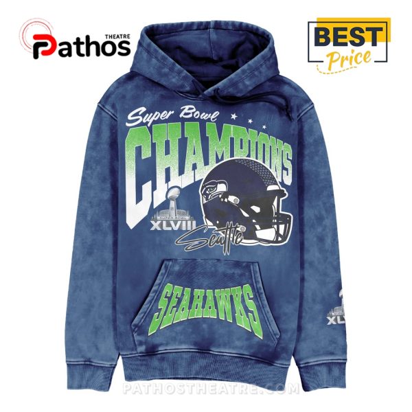 Super Bowl XLVIII 2013-Seattle Seahawks Hoodie