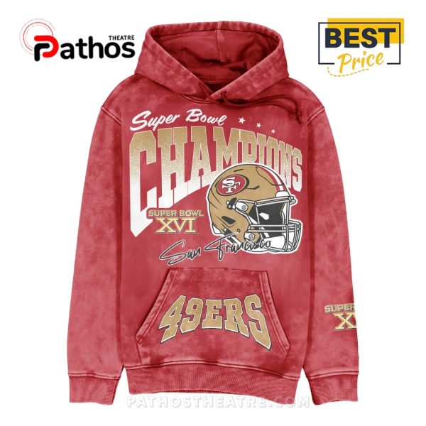 Super Bowl XVI 1981-San Francisco 49ers Hoodie