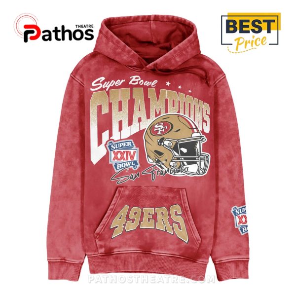Super Bowl XXIV 1989-San Francisco 49ers Hoodie