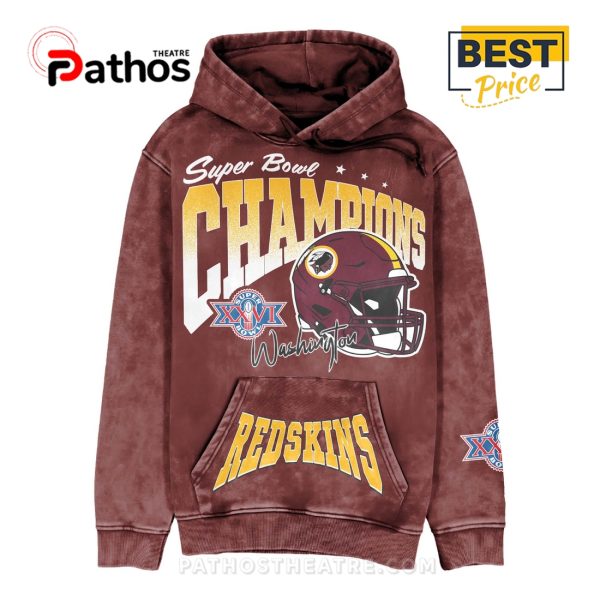 Super Bowl XXVI 1991-Washington Redskins Hoodie