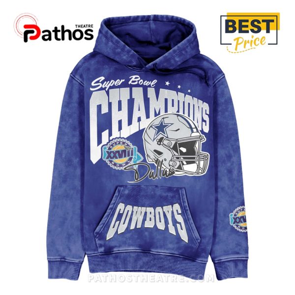 Super Bowl XXVIII 1993-Dallas Cowboys Hoodie