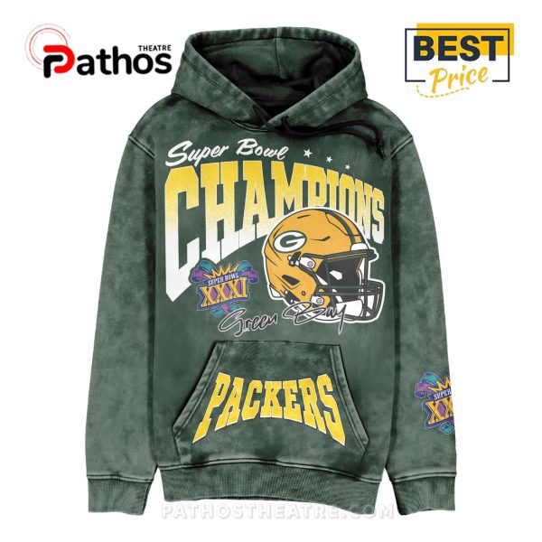 Super Bowl XXXI 1996-Green Bay Packers Hoodie