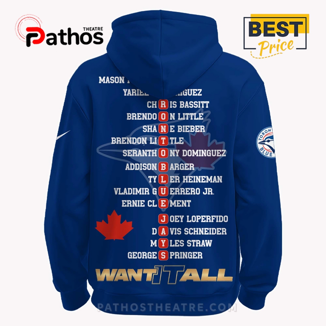 Toronto Blue Jays x American League Champions Hoodie, Pants Toronto Blue Jays x American League Champions Hoodie, Pants