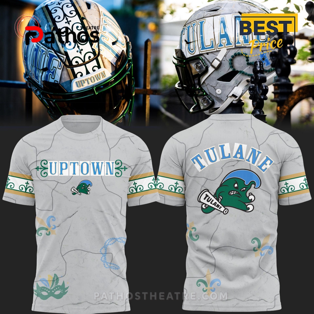 Tulane Football City Uptown Special Edition Hoodie 2025 Tulane Football City Uptown Special Edition Hoodie 2025