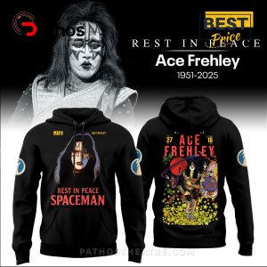 Ace Frehley Founding Guitarist For KISS Hoodie 2025