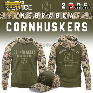 Nebraska Cornhuskers Salute To Service Limited Hoodie 2025
