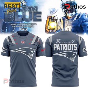 New England Patriots 2025 Rivalries Nor’Easter Storm Blue Hoodie 1 new england patriots 2025 rivalries noreaster storm blue hoodie 2 bbeew