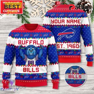 Christmas Buffalo Bills Personalized Ugly Sweater