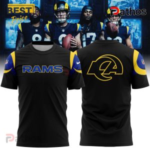 Los Angeles Rams 2025 Rivalries Midnight Mode Hoodie