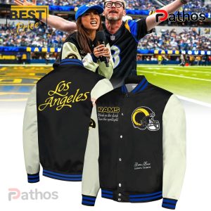 Los Angeles Rams 2025 Rivalries Midnight Mode Baseball Jacket
