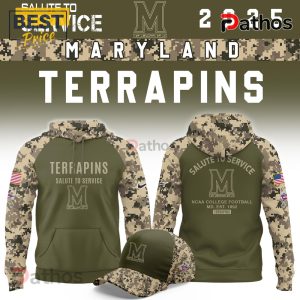 Maryland Terrapins Salute To Service Limited Hoodie 2025
