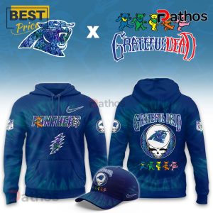 Carolina Panthers Grateful Dead Limited Hoodie, Cap
