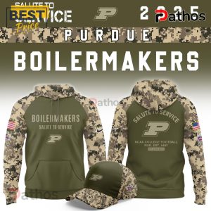 Purdue Boilermakers Salute To Service Limited Hoodie 2025