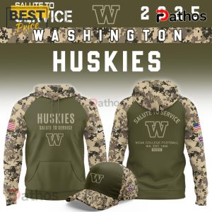 Washington Huskies Salute To Service Limited Hoodie 2025