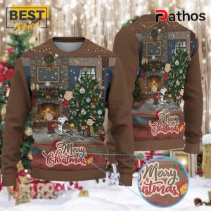 2025 Snoopy Peanut Christmas Knitted Sweater