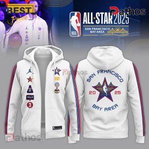 Limited Edition All Star MVP Stephen Curry 2025 Zip Hoodie, Cap
