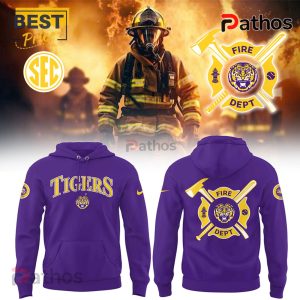LSU Tigers x Firefighter Appreciation Purple Hoodie 3 lsu tigers x firefighter appreciation purple hoodie 4 DsbGC