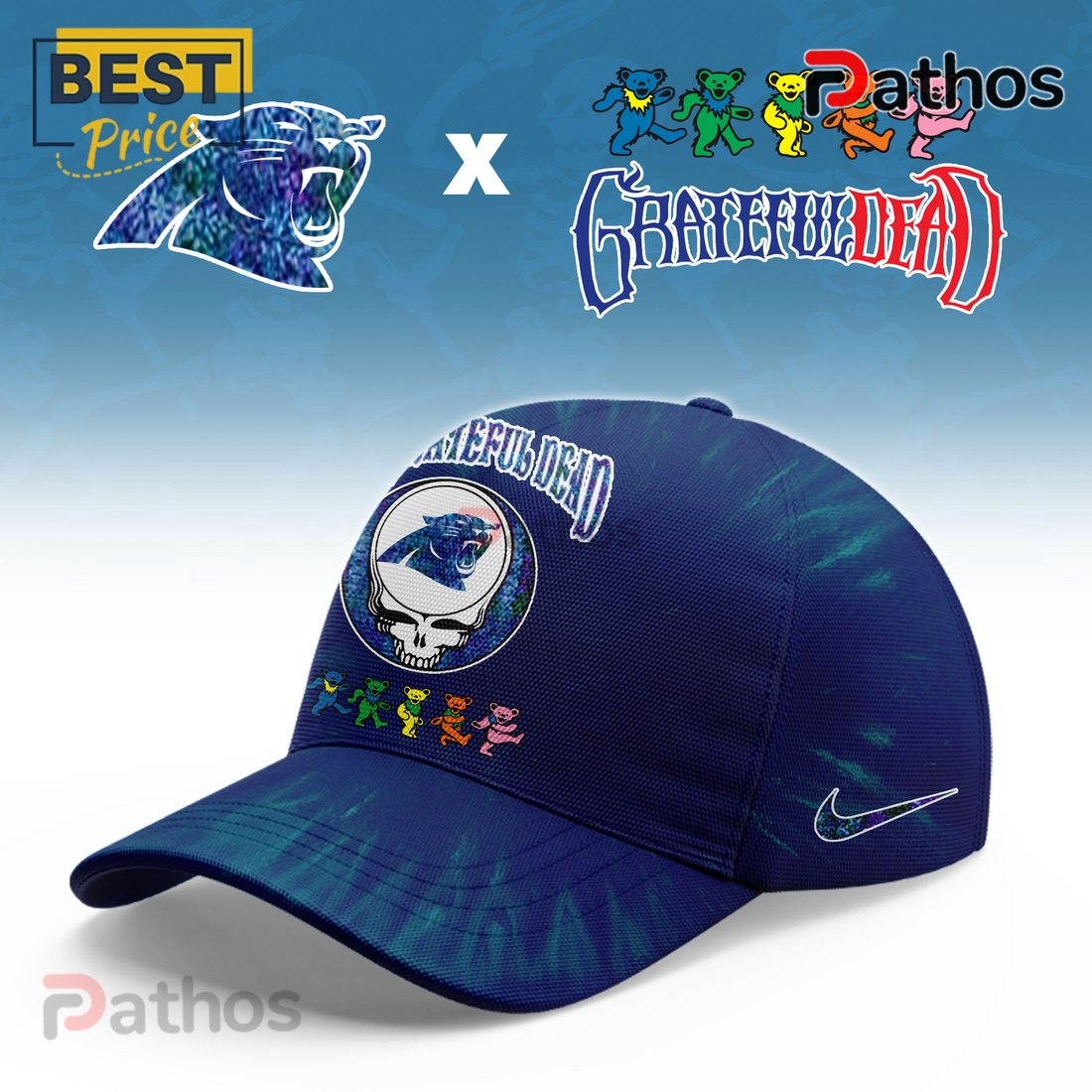 Carolina Panthers Grateful Dead Limited Hoodie, Cap Carolina Panthers Grateful Dead Limited Hoodie, Cap