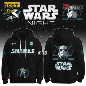 San Jose Sharks x Stormtrooper Limited Edition Hoodie 2025