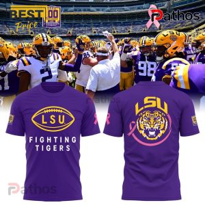 LSU Tigers 100th Anniversary Breast Cancer Awareness Hoodie