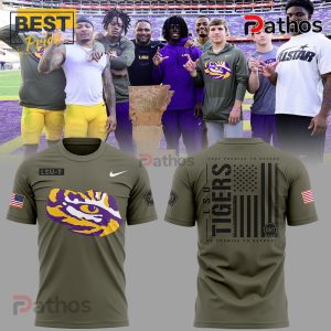 LSU Tigers Salute to Service Camo Hoodie