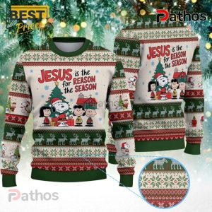 Jesus Is The For Reason 2025 Christmas Knitted Sweater