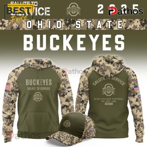 Ohio State Buckeyes Salute To Service Limited Hoodie 2025