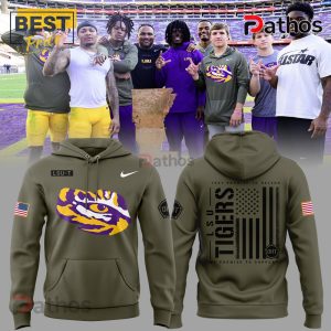 LSU Tigers Salute to Service Camo Hoodie, Long Pants