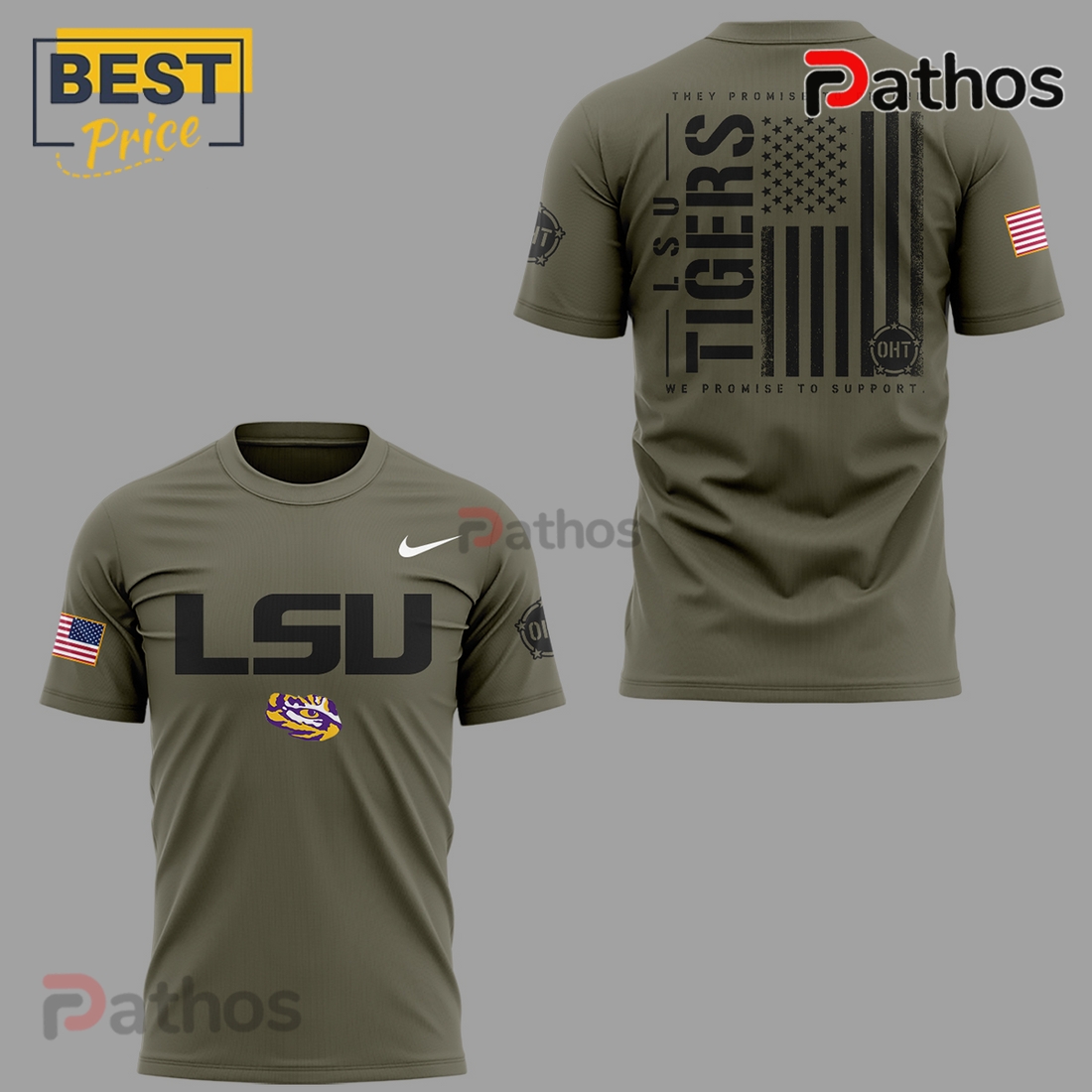 LSU Tigers Salute to Service Camo Hoodie LSU Tigers Salute to Service Camo Hoodie