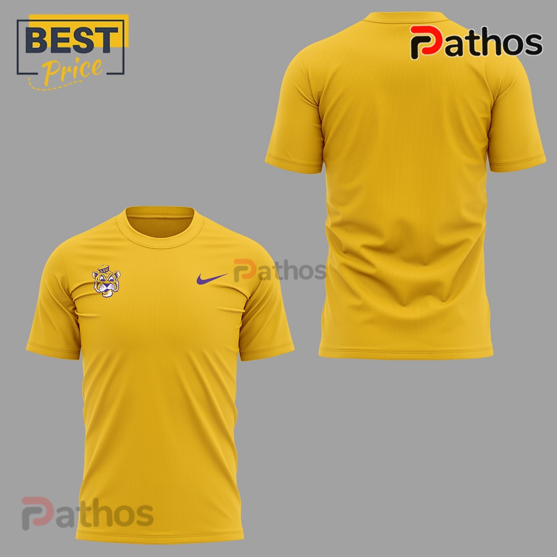 LSU Tigers Vintage 1970s Yellow Hoodie LSU Tigers Vintage 1970s Yellow Hoodie