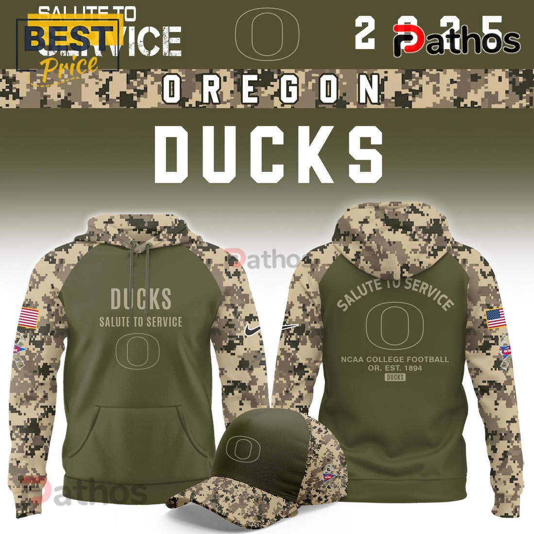 Oregon Ducks Salute To Service Limited Hoodie 2025 Oregon Ducks Salute To Service Limited Hoodie 2025