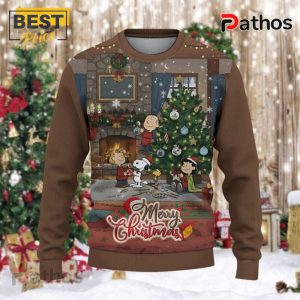 2025 snoopy peanut christmas knitted sweater 2 3moLC