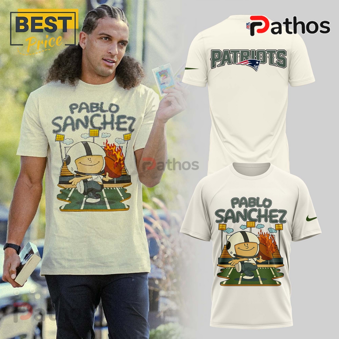Pablo Sanchez Retro Hoodie Pablo Sanchez Retro Hoodie