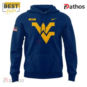 Navy WVU Football Military Appreciation Hoodie Special Edition 4 navy wvu football military appreciation hoodie special edition 5 fEsyo