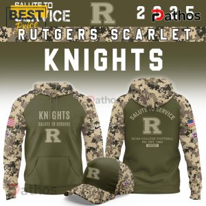 Rutgers Scarlet Knights Salute To Service Limited Hoodie 2025