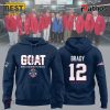 Tom Barady Goat 2025 England Patriots Hoodie