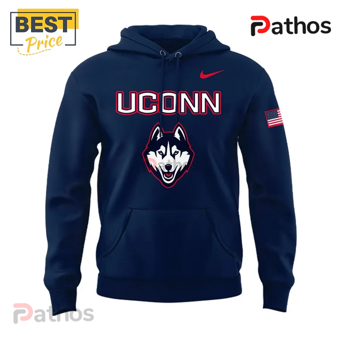 UConn Football Military Appreciation Hoodie Special Edition UConn Football Military Appreciation Hoodie Special Edition