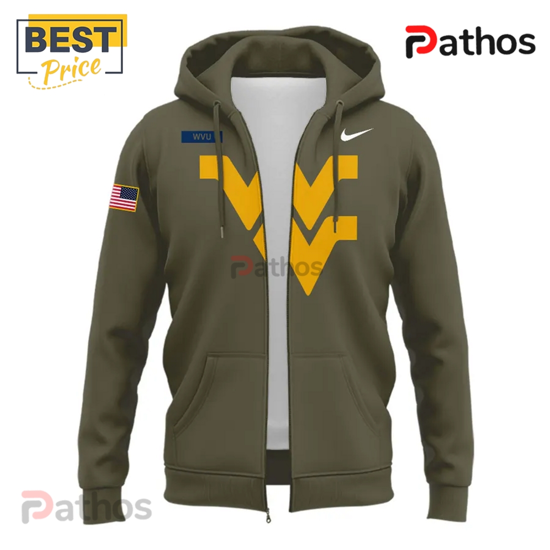 WVU Football Military Appreciation Hoodie Special Edition WVU Football Military Appreciation Hoodie Special Edition