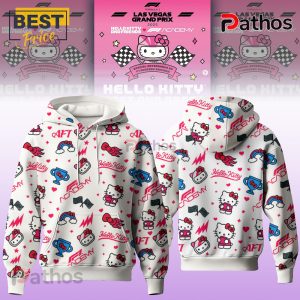F1 Academy x Hello Kitty Racing Tee White Hoodie