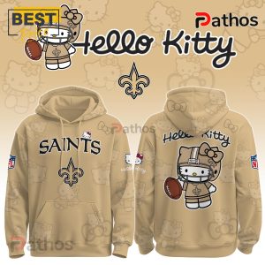 New Orleans Saints NFL x Hello Kitty Hoodie