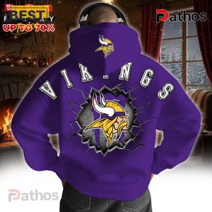 minnesota vikings nfl breakthrough hoodie joggers set 2 SMPLU