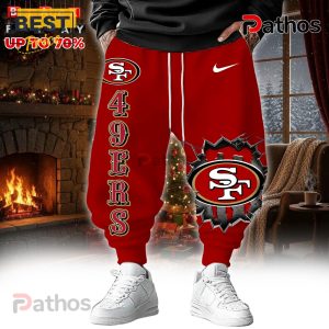 san francisco 49ers nfl breakthrough hoodie joggers set 3 JpthV