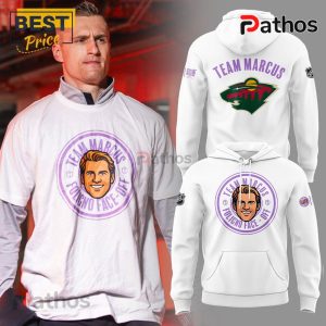 Minnesota Wild Team Marcus White Hoodie 1 minnesota wild team marcus white hoodie 2 0cW0a