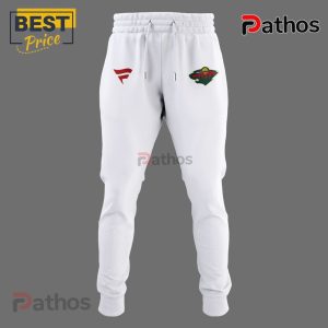 minnesota wild limited edition white hoodie and pants 3 09nLw