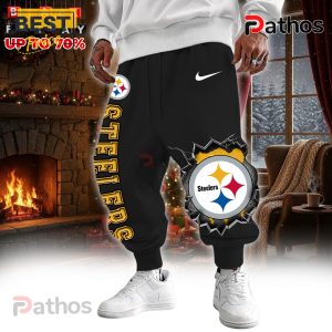 pittsburgh steelers nfl breakthrough hoodie joggers set 3 feVke