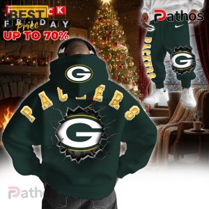 Green Bay Packers NFL Breakthrough Hoodie Joggers Set