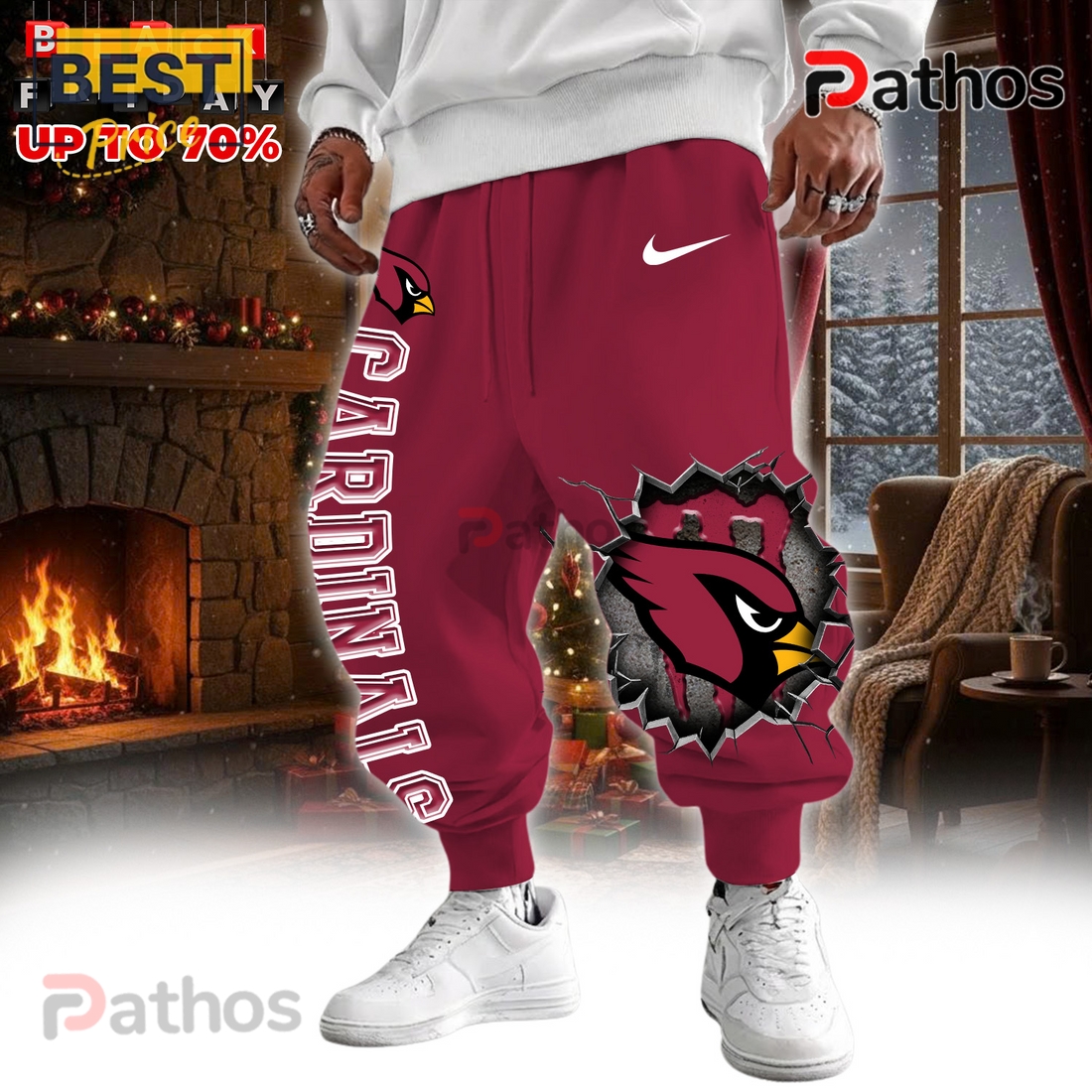 Arizona Cardinals NFL Breakthrough Hoodie Joggers Set Arizona Cardinals NFL Breakthrough Hoodie Joggers Set