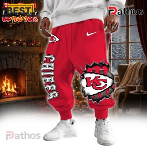 kansas city chiefs nfl breakthrough hoodie joggers set 3 TnkUN