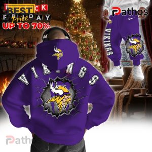 Minnesota Vikings NFL Breakthrough Hoodie Joggers Set