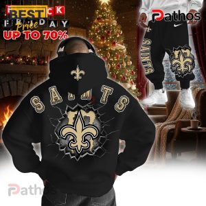 New Orleans Saints NFL Breakthrough Hoodie Joggers Set